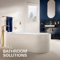 Grohe Essence Um�vadlov� bat�ria pod omietku, 2-otvorov� in�tal�cia, kefovan� Cool Sunrise