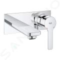 Grohe Lineare Umvadlov batria pod omietku, 2-otvorov intalcia, chrm