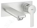 Grohe Lineare Umvadlov batria pod omietku, 2-otvorov intalcia, supersteel