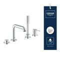Grohe Essence Bat�ria na okraj vane, 4-otvorov� in�tal�cia, chr�m