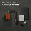 Grohe Essence Bat�ria na okraj vane, �tvorotvorov� in�tal�cia, kefovan� tmav� grafit