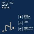 Grohe Essence Bat�ria na okraj vane, 4-otvorov� in�tal�cia, supersteel