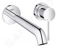 Grohe Essence Umvadlov batria L pod omietku, 2-otvorov intalcia, chrm