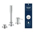 Grohe Essence Va�ov� 3-otvorov� kombin�cia, chr�m