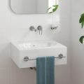 Grohe BauLoop Umvadlov batria pod omietku s telesom, 2-otvorov intalcia, chrm