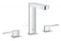 Grohe Plus Umvadlov batria M s vpusou, 3-otvorov intalcia, chrm