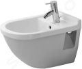 Duravit Starck 3 Zvesn bidet s prepadom, s WonderGliss, biela