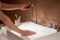 Hansgrohe Avalegra Um�vadlo 58x48 cm, s termostatickou bat�riou a sp��kou, 2 pr�dy, bez prepadu, chr�m