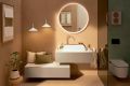Hansgrohe Avalegra Um�vadlo 58x48 cm, s termostatickou bat�riou a sp��kou, 2 pr�dy, bez prepadu, kefovan� bronz