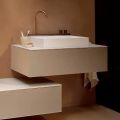 Hansgrohe Avalegra Um�vadlo 58x48 cm, s termostatickou bat�riou a sp��kou, 2 pr�dy, bez prepadu, kefovan� bronz