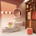 Hansgrohe Avalegra Um�vadlo 58x48 cm, s termostatickou bat�riou a sp��kou, 2 pr�dy, bez prepadu, kefovan� bronz