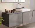 Hansgrohe Avalegra Umvadlo 58x48 cm, s termostatickou batriou a spkou, 2 prdy, bez prepadu, kefovan ierny chrm
