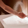 Hansgrohe Avalegra Um�vadlo 58x48 cm, s termostatickou bat�riou a sp��kou, 2 pr�dy, bez prepadu, kefovan� �ierny chr�m