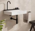 Hansgrohe Avalegra Umvadlo 58x48 cm, s termostatickou batriou a spkou, 2 prdy, bez prepadu, matn ierna
