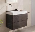 Hansgrohe Avalegra Umvadlo 78x48 cm, s termostatickou batriou a spkou, 2 prdy, bez prepadu, matn ierna