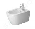 Duravit Darling New Zvesn bidet, s 1 otvorom na batriu, s WonderGliss, alpsk biela