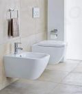 Duravit Happy D.2 Zvesn bidet, 365x540 mm, otvor na batriu, biela