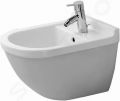 Duravit Starck 3 Zvesn bidet s prepadom, s WonderGliss, biela