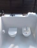 Duravit Starck 3 Zvesn bidet s prepadom, s WonderGliss, biela