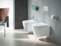 Duravit ME by Starck Zvesn bidet s prepadom,  s WonderGliss, biela