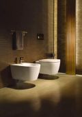 Duravit ME by Starck Zvesn bidet s prepadom,  s WonderGliss, biela