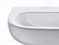 Duravit D-Code Umvadlo Med 550x430 mm, s 1 otvorom na batriu, alpsk biela