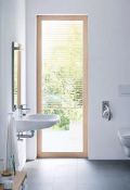 Duravit D-Code Umvadlo Med 60x56 cm, s 1 otvorom na batriu, alpsk biela