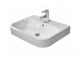 Duravit Happy D.2 Um�vadlo 60x46 cm, s prepadom, otvor na bat�riu, biela