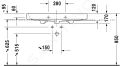 Duravit Happy D.2 Umvadlo 100x51 cm, s 1 otvorom na batriu, biela