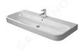 Duravit Happy D.2 Umvadlo, 120x51 cm, s prepadom, otvor na batriu, biela