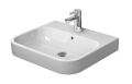 Duravit Happy D.2 Um�vadlo, 60x51 cm, s prepadom, otvor na bat�riu, biela