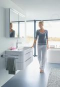 Duravit Happy D.2 Umvadlo, 65x51 cm, s prepadom, s otvorom na batriu, biela