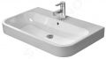 Duravit Happy D.2 Umvadlo, 65x51 cm, s prepadom, s otvorom na batriu, biela