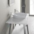 Duravit Cape Cod Umvadlov misa, priemer 48 cm, 1 otvor na batriu, DuraCeram, s WonderGliss, biela