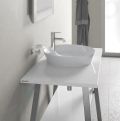 Duravit Cape Cod Umvadlov misa, priemer 480 mm, 1 otvor na batriu, DuraCeram, s WonderGliss, biela