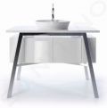 Duravit Cape Cod Umvadlov misa, priemer 48 cm, 1 otvor na batriu, DuraCeram, s WonderGliss, biela