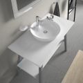 Duravit Cape Cod Umvadlov misa, priemer 480 mm, 1 otvor na batriu, DuraCeram, s WonderGliss, biela