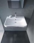 Duravit DuraStyle Umvadlo 65x57 cm, s 1 otvorom na batriu, s WonderGliss, alpsk biela
