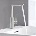 Grohe Lineare Umvadlov batria s vpusou, supersteel