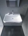 Duravit DuraStyle Umvadlo Med, 650x570 mm, s 1 otvorom na batriu, s WonderGliss, alpsk biela