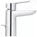 Grohe BauLoop Umvadlov batria s vpustom, chrm