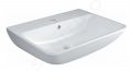 Duravit ME by Starck Umvadlo, 600x460 mm, s 1 otvorom na batriu, s WonderGliss, alpsk biela