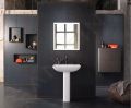 Duravit ME by Starck Umvadlo, 60x46 cm, s prepadom, s otvorom na batriu, biela