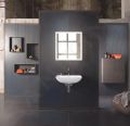 Duravit ME by Starck Umvadlo, 650x490 mm, s prepadom, s otvorom na batriu, WonderGliss, biela