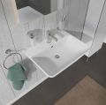 Duravit ME by Starck Umvadlo, 65x49 cm, s prepadom, s otvorom na batriu, biela