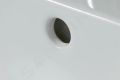 Duravit ME by Starck Umvadlo nbytkov, 103x49 cm, s prepadom, s otvorom na batriu, WonderGliss, biela