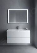 Duravit ME by Starck Nbytkov umvadlo, 1030x490 mm, 1 otvor na batriu, s WonderGliss, matn biela