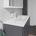 Duravit ME by Starck Umvadlo nbytkov 1230x490 mm, s 1 otvorom na batriu, s WonderGliss, alpsk biela