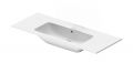 Duravit ME by Starck Um�vadlo 123x49 cm, s prepadom, bez otvoru na bat�riu, DuraShield, biela