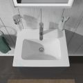 Duravit ME by Starck Nbytkov umvadlo, 530x430 mm, 1 otvor na batriu, s WonderGliss, biela